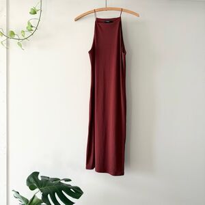 Forever 21‎ Square Neck Midi Dress S